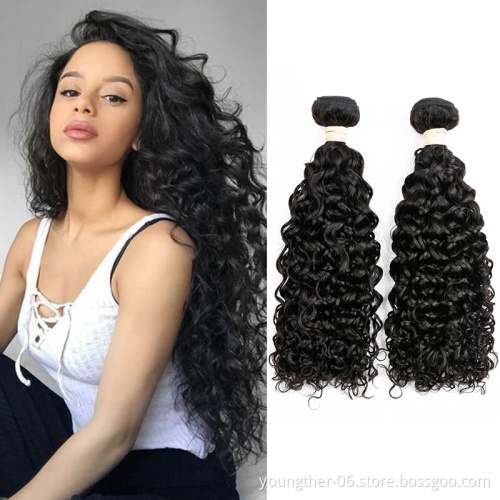 12a Grade High Quality Double Drawn Raw Virgin Cuticle Aligned Human Hair Bundles Human Hair Extension Vendors